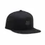 Fox Head Snapback Hat in Black
